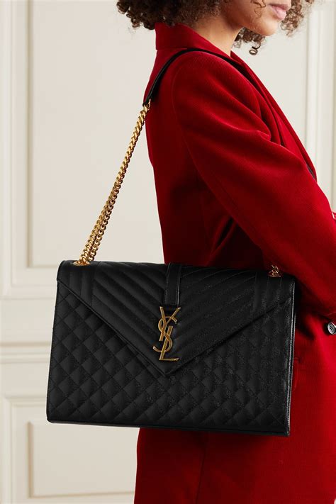 ysl envelope bag large fashion|saint laurent large envelope bag.